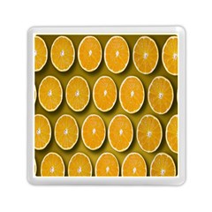 Orange Slices Cross Sections Pattern Memory Card Reader (square) by artworkshop