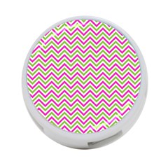 Mave,chevron,white,navi,purple 4-port Usb Hub (two Sides) by nateshop