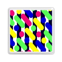 Illustration Geometric Form Circle Line Pattern Memory Card Reader (square) by Wegoenart