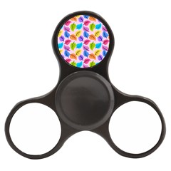 Pattern Illustration Background Abstract Leaves To Dye Finger Spinner by Wegoenart