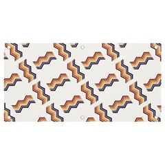 Illustration Abstract-art Diagonal Stripe Stripes Banner And Sign 4  X 2  by Wegoenart
