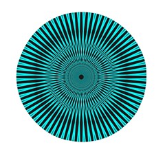 Illusion Geometric Background Mini Round Pill Box (pack Of 3) by Wegoenart