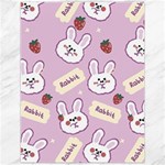 Illustration Rabbit Cartoon Background Pattern Canvas 12  x 16  11.86 x15.41  Canvas - 1