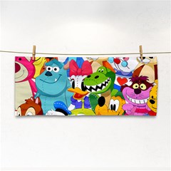 Illustration Cartoon Character Animal Cute Hand Towel by Sudhe
