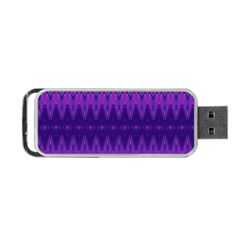 Illustration Purple Abstract Wallpaper Pattern Abstract Portable Usb Flash (two Sides) by Sudhe