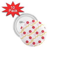 Illustration Abstract Line Pattern Dot Lines Decorative 1 75  Buttons (10 Pack) by Amaryn4rt