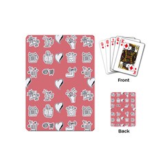 Stickers Hobbies Hearts Reading Playing Cards Single Design (mini) by danenraven