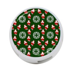 Xmas Christmas Background 4-port Usb Hub (two Sides) by danenraven