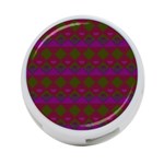 Illustration Argyle Pattern Argyle Background 4-Port USB Hub (Two Sides) Back