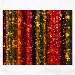 Illustration Background Christma Xmas Star Stars Pattern Wallpaper Rectangular Jigsaw Puzzl by danenraven
