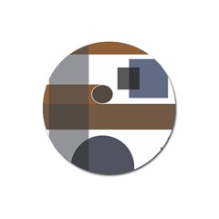 Background Wallpaper Abstract Magnet 3  (round) by Ravend