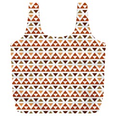 Geometric Tribal Pattern Design Full Print Recycle Bag (xxl) by Ravend
