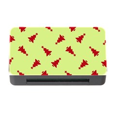 Red Christmas Tree Green Memory Card Reader With Cf by TetiBright