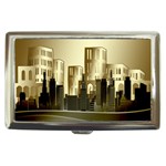 Architecture City House Cigarette Money Case Front