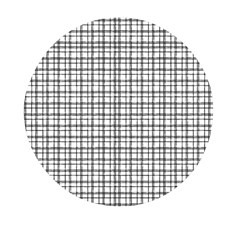 Small White Lines - Plaids Mini Round Pill Box (pack Of 3) by ConteMonfrey
