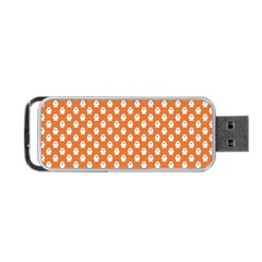 Cute Little Ghosts Halloween Theme Portable Usb Flash (one Side) by ConteMonfrey