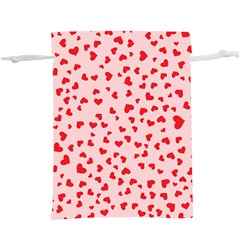 Hearts Valentine Heart Pattern  Lightweight Drawstring Pouch (xl) by Ravend