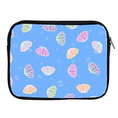 Seashell Clam Pattern Art Design Apple Ipad 2/3/4 Zipper Cases by Ravend