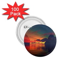 Digital Art Artwork Fantasy Landscape Sky Nature 1 75  Buttons (100 Pack)  by danenraven