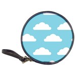 Clouds Blue Pattern Classic 20-CD Wallets Front