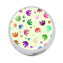 Doodle Squiggles Colorful Pattern 4-port Usb Hub (one Side) by Ravend