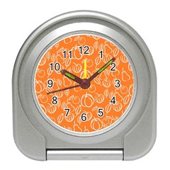 Illustration Abstract Pattern Seamless Travel Alarm Clock by Ravend