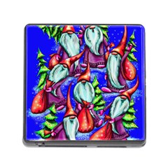Merry Christmas Memory Card Reader (square 5 Slot) by Ravend