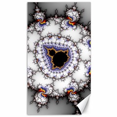 Mandelbrot Fractal Background Template Circle Canvas 40  X 72  by danenraven