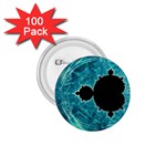 Mandelbrot Apple Fractal Abstract 1.75  Buttons (100 pack)  Front