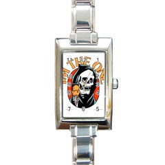 Halloween Rectangle Italian Charm Watch by Sparkle