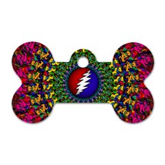 Grateful Dead Dog Tag Bone (two Sides) by Jancukart