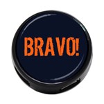 Bravo! Italian saying 4-Port USB Hub (Two Sides) Back