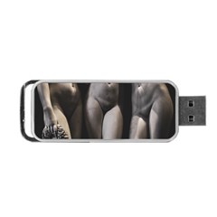 Three Graces Sculpture Detail Portable Usb Flash (two Sides) by dflcprintsclothing