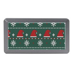 Beautiful Knitted Christmas Xmas Pattern Memory Card Reader (mini) by Jancukart