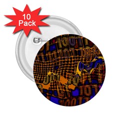 Binary Code Transformation 2 25  Buttons (10 Pack)  by Wegoenart