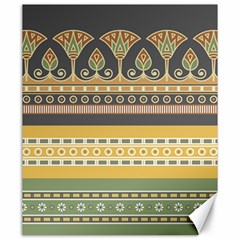 Seamless-pattern-egyptian-ornament-with-lotus-flower Canvas 20  X 24  by Jancukart