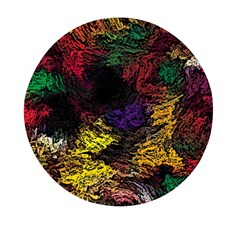 Abstract Painting Colorful Mini Round Pill Box (pack Of 3) by Wegoenart