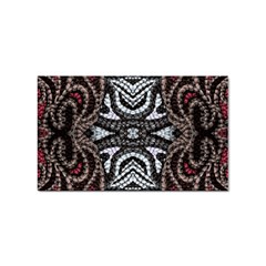 Autumn Patterns Sticker Rectangular (10 Pack) by kaleidomarblingart