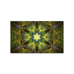 Fractal Fantasy Design Background Sticker Rectangular (100 Pack) by Wegoenart