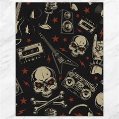 Grunge Seamless Pattern With Skulls Canvas 18  X 24  by Wegoenart