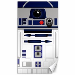 Robot R2d2 R2 D2 Pattern Canvas 40  X 72  by Jancukart