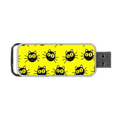 Cats Heads Pattern Design Portable Usb Flash (two Sides) by danenraven