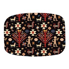 Carpet-symbols Mini Square Pill Box by Gohar