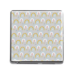 Rainbow Pattern Memory Card Reader (square 5 Slot) by ConteMonfrey
