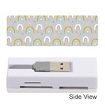 Rainbow pattern Memory Card Reader (Stick) Front