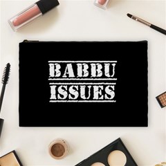 Babbu Issues   Cosmetic Bag (large) by ConteMonfrey