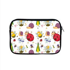 Cute Cartoon Insects Seamless Background Apple Macbook Pro 15  Zipper Case by Jancukart
