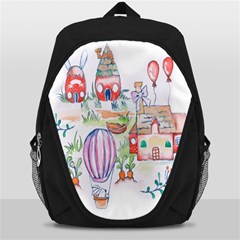 Easter Village  Backpack Bag by ConteMonfrey