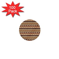 Christmas Textur 04 1  Mini Buttons (100 Pack)  by artworkshop