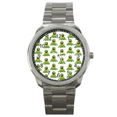 Kermit The Frog Sport Metal Watch by Valentinaart